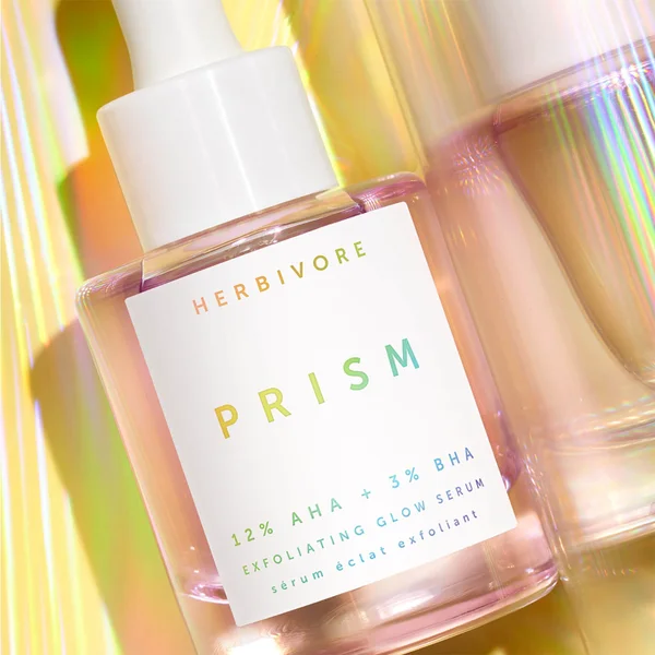 Herbivore Prism 12% AHA And 3% BHA Exfoliating Glow Serum 30ml - Image 4